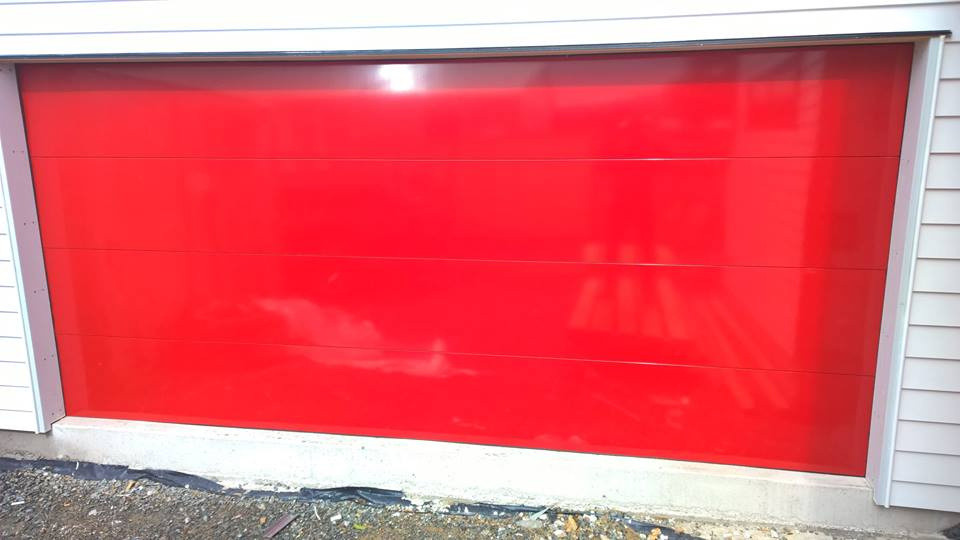 .95 Flatline smooth powdercoated door - as seen on the block